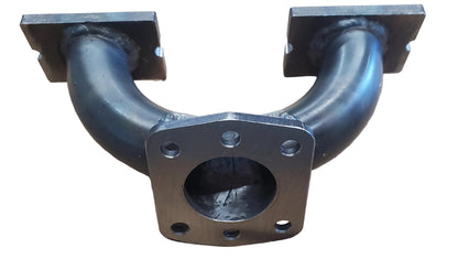 High-flow intake manifold for single SU HIF6 carburetor