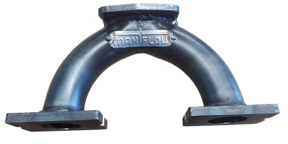 High-flow intake manifold for single SU HIF6 carburetor