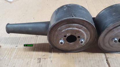 Used original "Pots and Pans" air filter housing for HS2 Carburetors