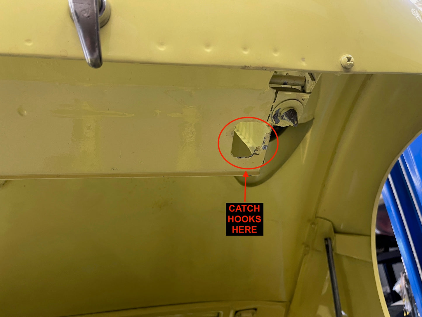 USED Bugeye Secondary Bonnet Safety Catch