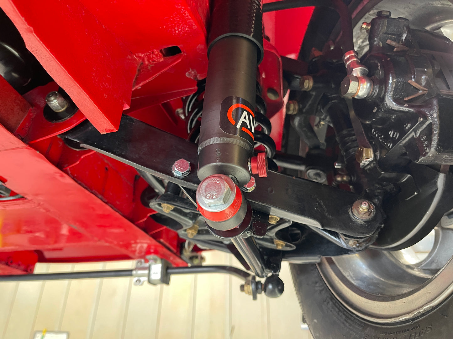 Front tube shock conversion kit (All Bugeyes and Spridgets)