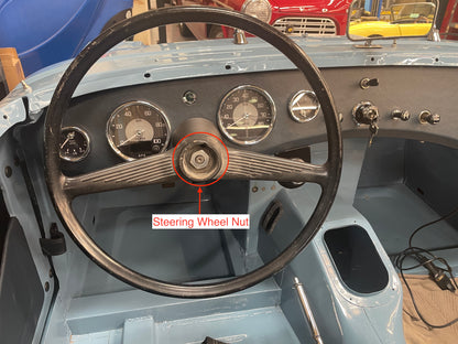 Steering Wheel Nut & Star Washer (Sprite MkI/II & Midget MkI)