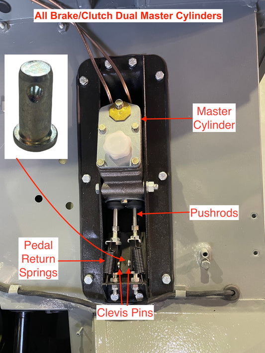 Master Cylinder Clevis Pin (All Spridgets)