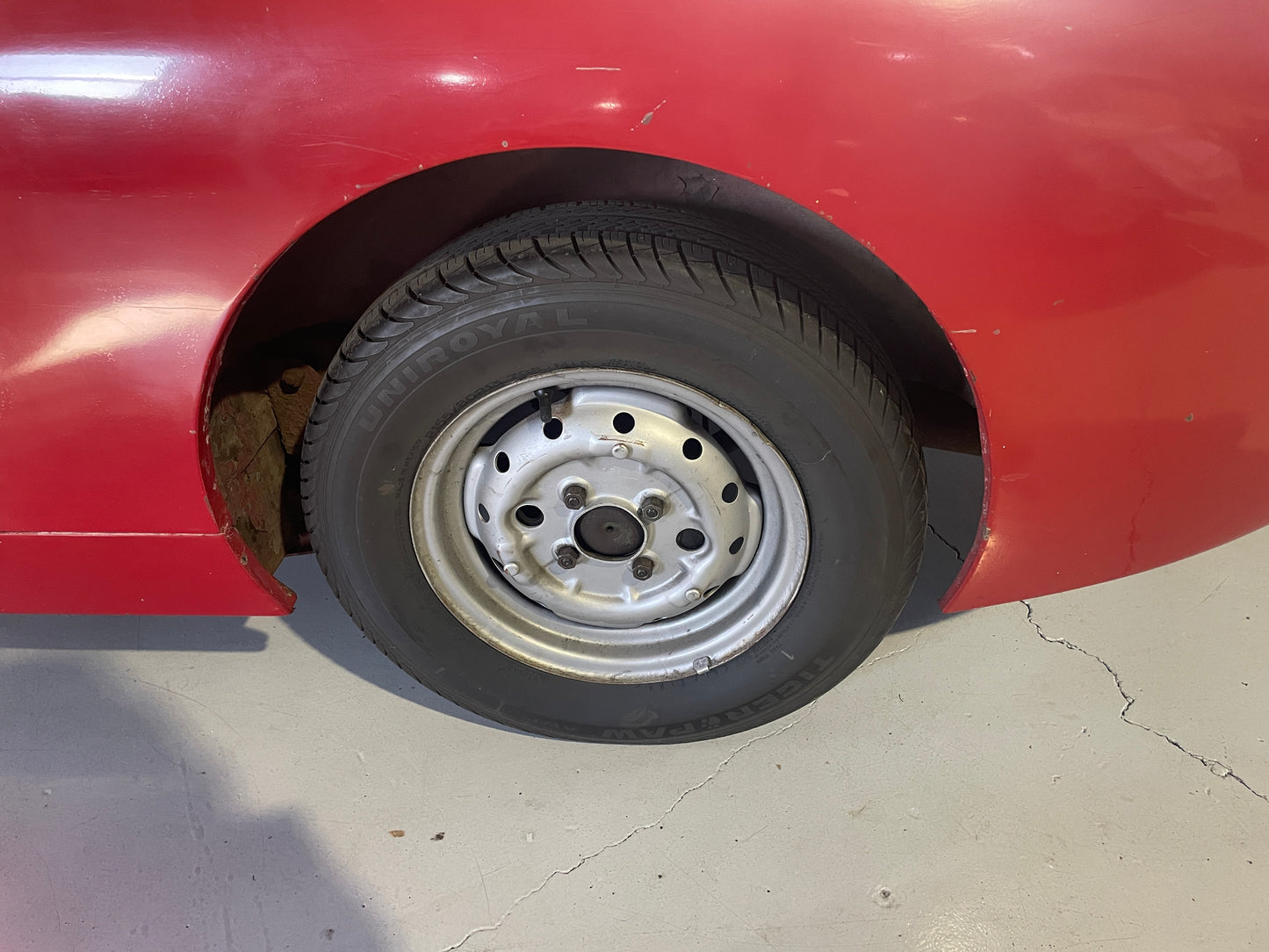 Used Original Factory Correct Bugeye Sprite Steel Wheel