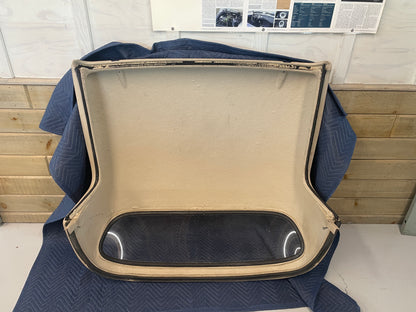 Tan Hard Top with Glass Window