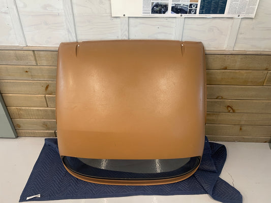 Tan Hard Top with Glass Window