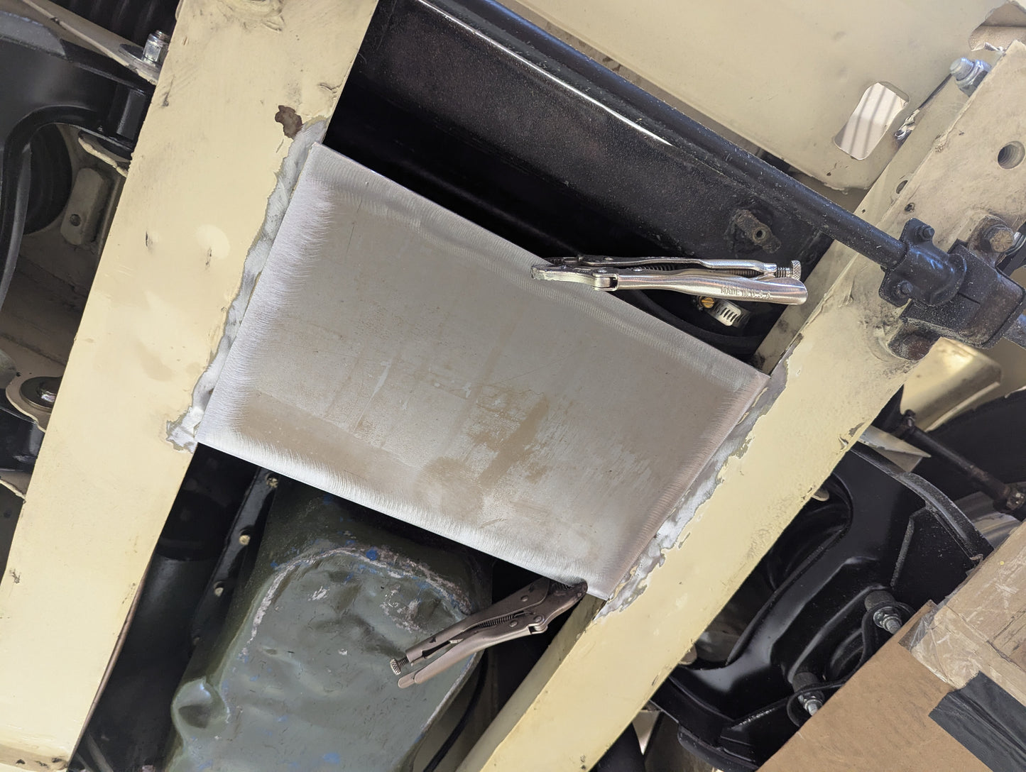 Bugeye Cross Member Support Plate