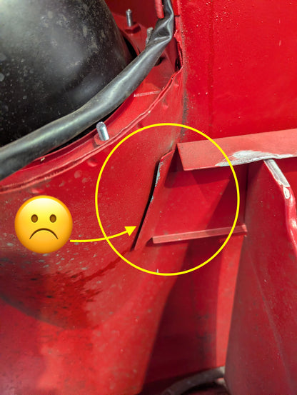 Headlight Bucket Reinforcement Brackets (Set for flip nose car) - Bugeyeguys