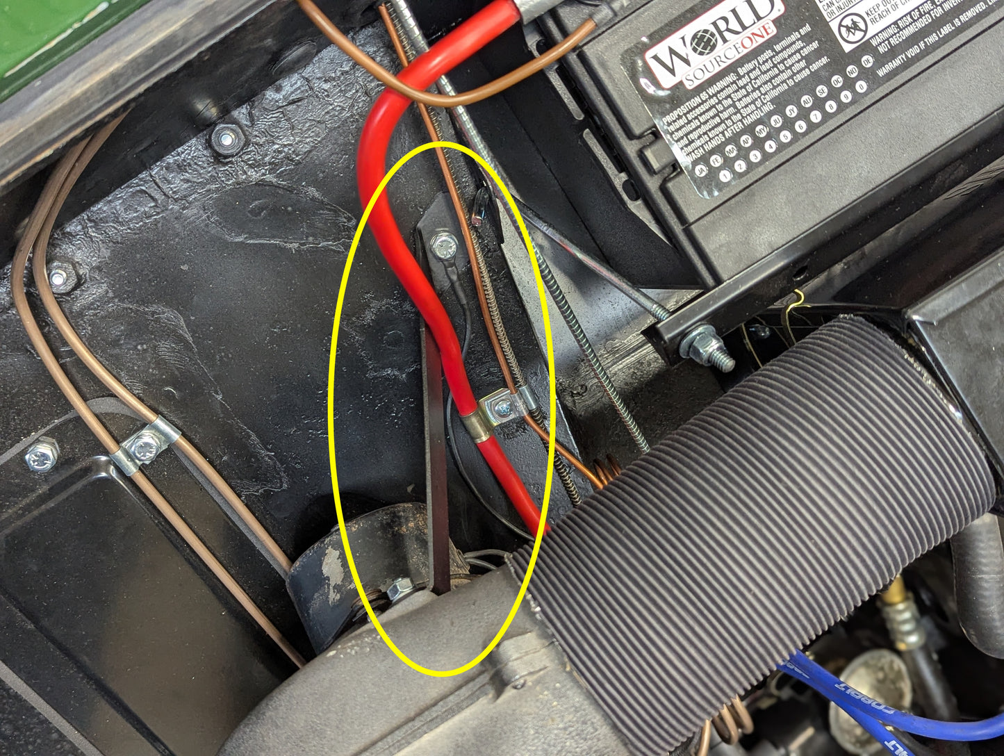 Blower Motor Rear Mounting Bracket