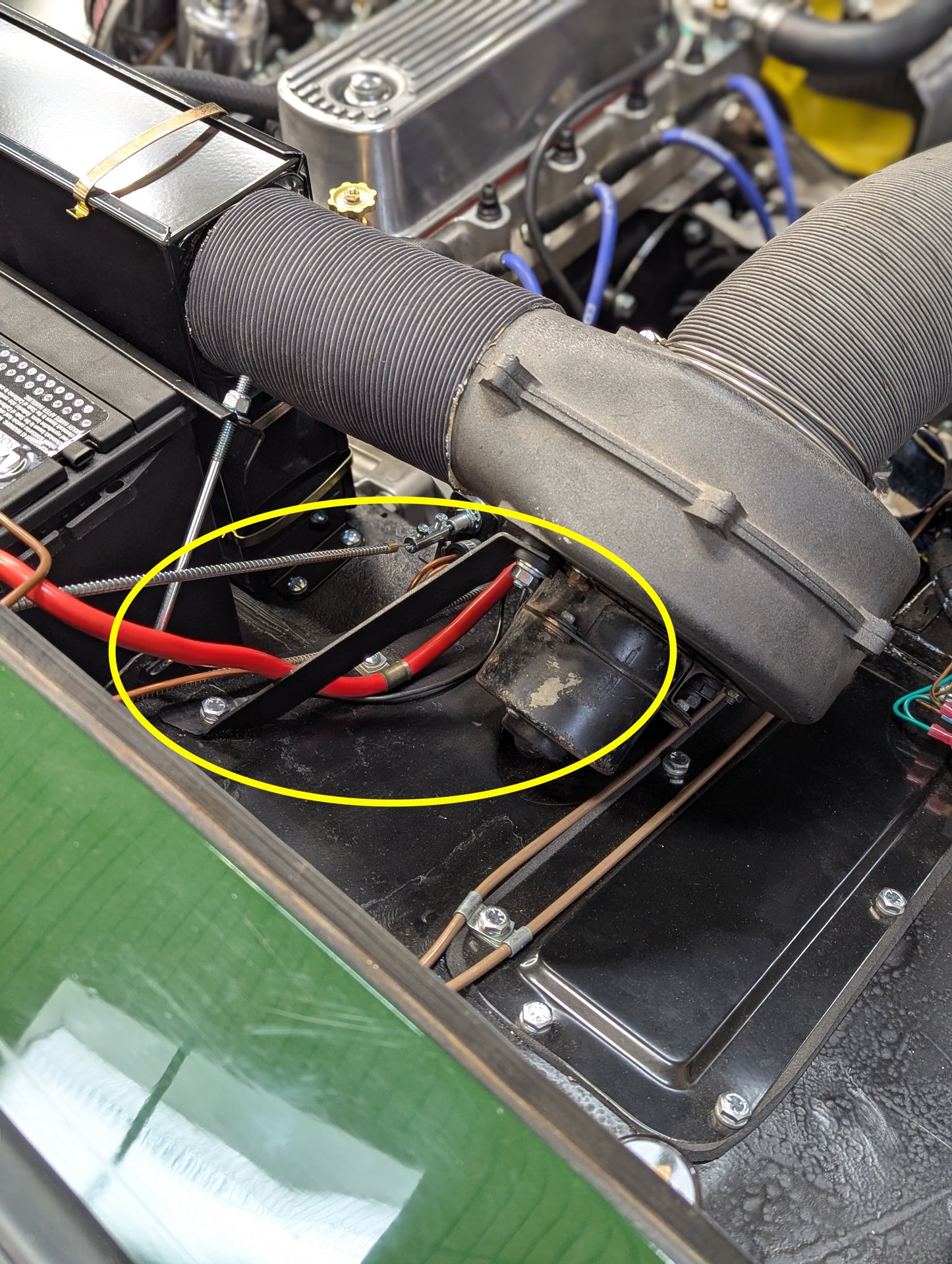 Blower Motor Rear Mounting Bracket