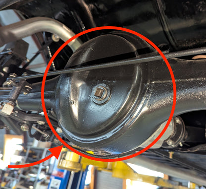 Built-Up Spridget Limited Slip Differential with new 3.9 Ring & Pinion, helical gear type