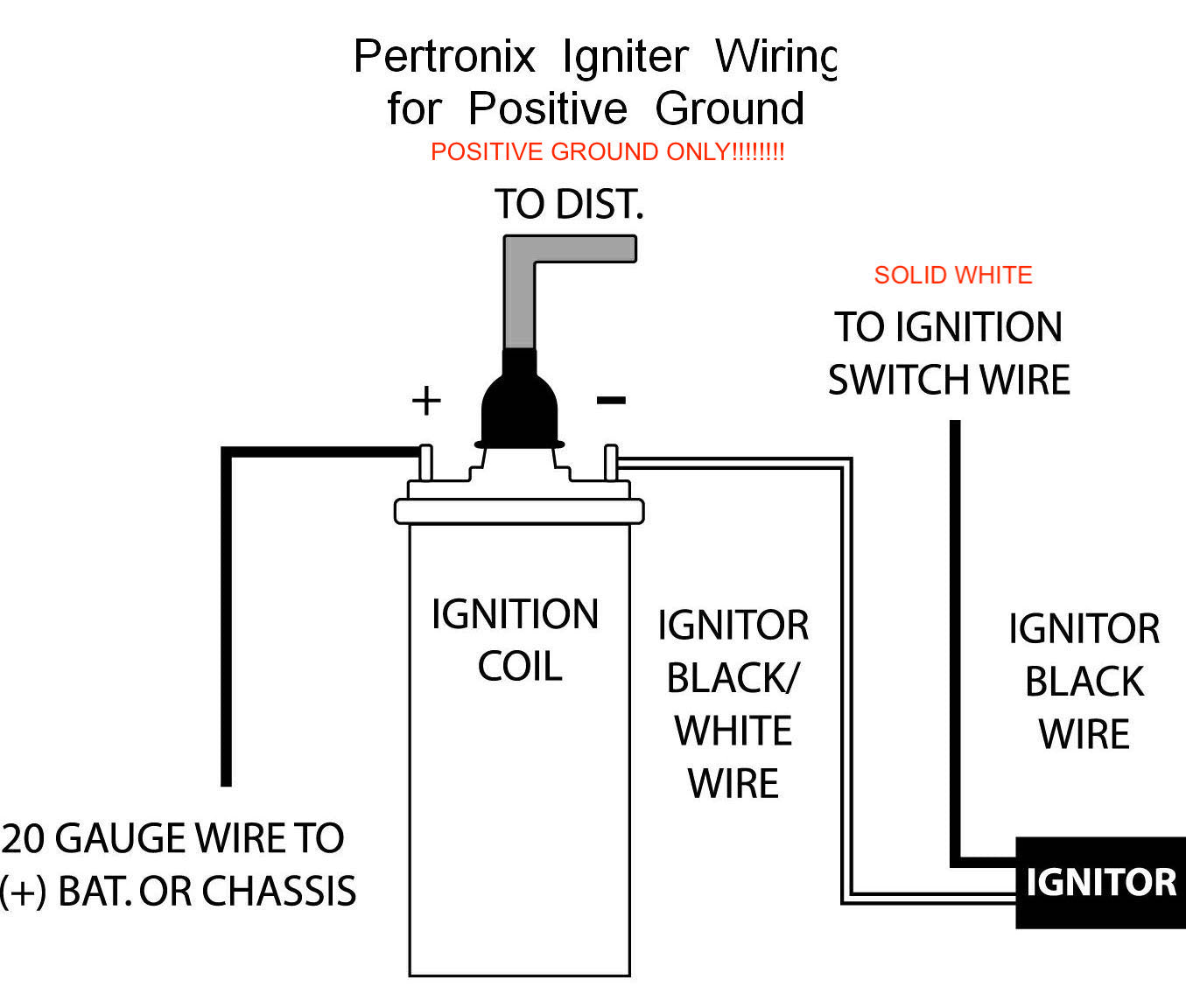 Pertronix Electronic Distributor with Wire Set (948-1275 Engines)