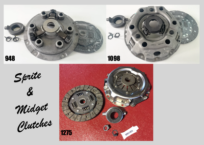 Sprite/Midget Clutch Kit-Borg and Beck (948-1275 Engines) – Bugeyeguys Sprite/Midget Clutch Kit-Borg and Beck (948-1275 Engines) – Bugeyeguys