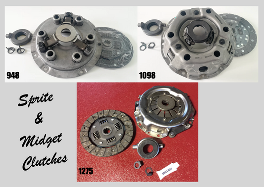 Sprite/Midget Clutch Kit-Borg and Beck (948-1275 Engines)