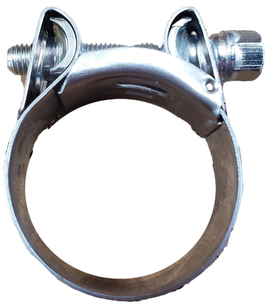 Low-profile exhaust clamp for headers (sold individually)