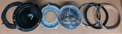 Pair of Complete Headlamp Assemblies