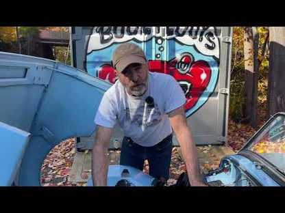Coolant overflow bottle/oil catch tank, 1 quart (designed for Sprite Mark I, Mark II, & Midget Mark I)