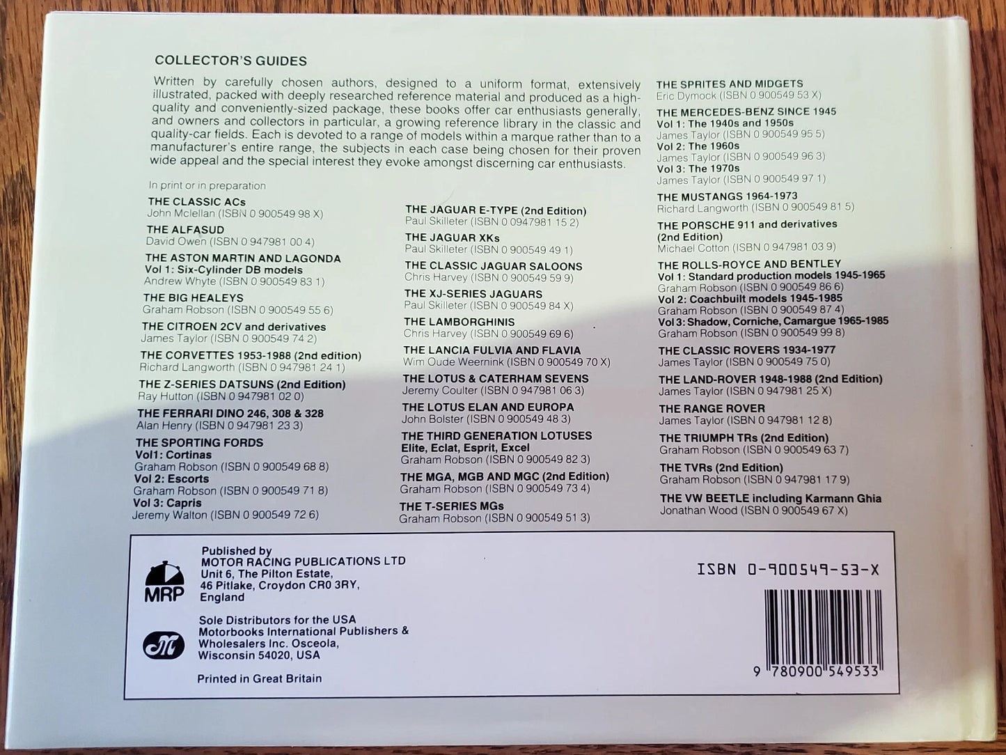 "The Sprites and Midgets" by: Eric Dymock, hardcover book with jacket