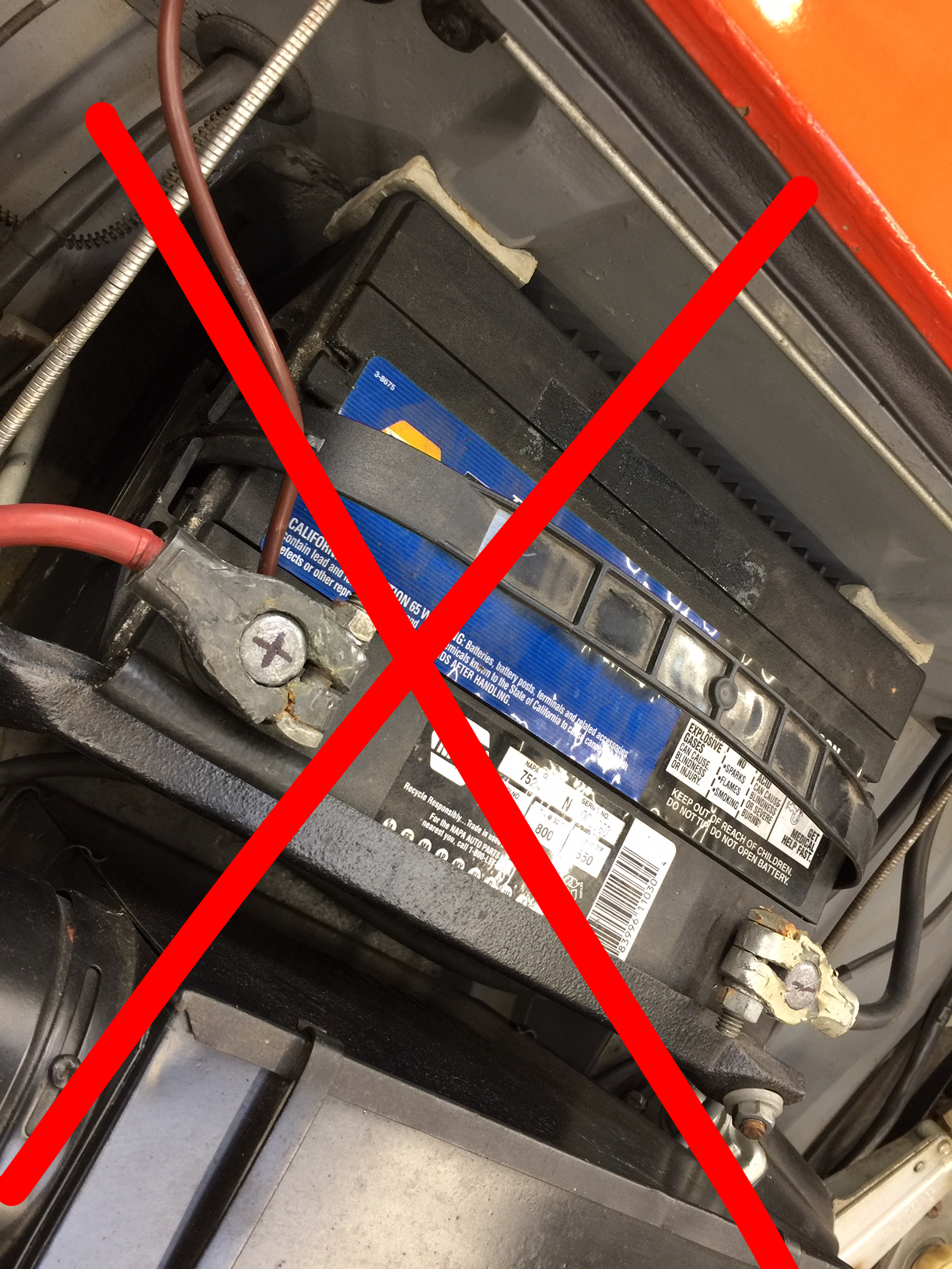 Positive and negative on a battery deals