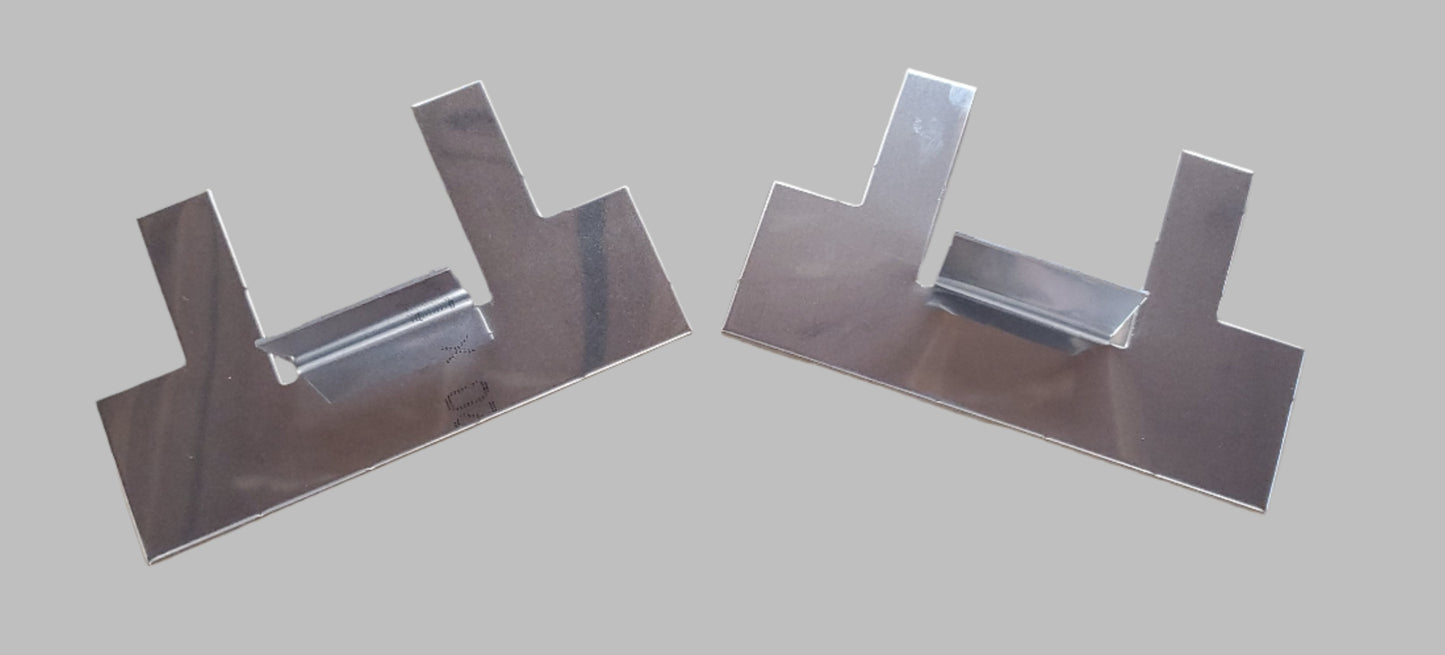 1/4 Elliptic Leaf Spring Box Dust Shields (Set of Two)