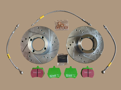High Performance Brake Kit (All Bugeyes and Spridgets with front disc brakes 1958-1980)
