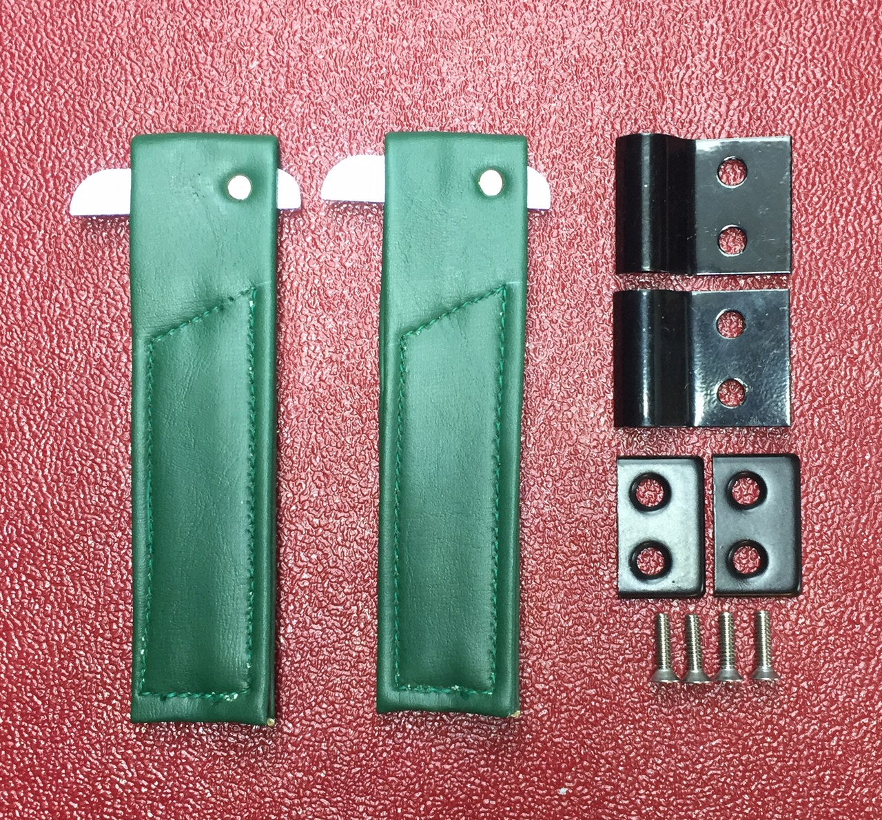 Austin Healey Sprite Door check strap kit with hardware (sold as a pair) Interior - Bugeye