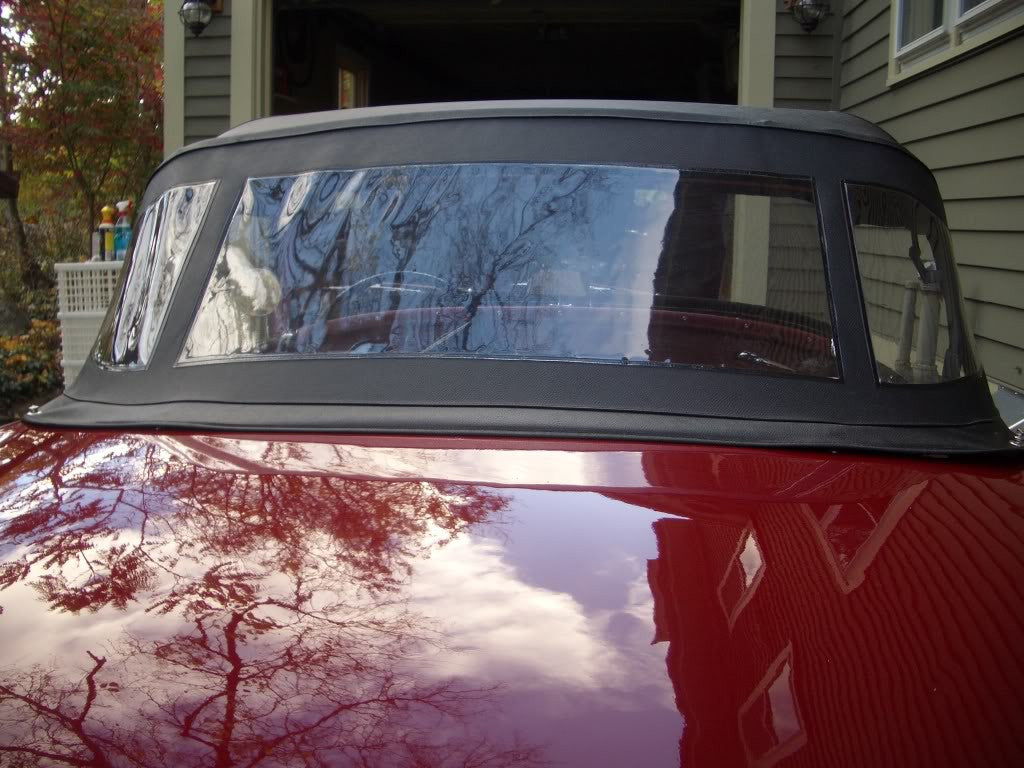 Austin Healey Sprite Deluxe Vinyl Convertible Tops Tops - Bugeye