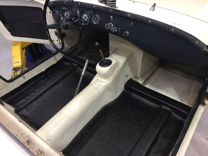 Deluxe Rubberized Hardura Floor Coverings!  Cockpit-covering Kit