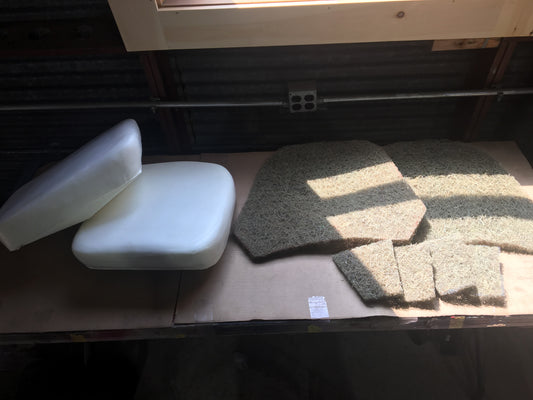 Austin Healey Sprite Seat Padding Set for both seats, backs and bases Interior - Bugeye