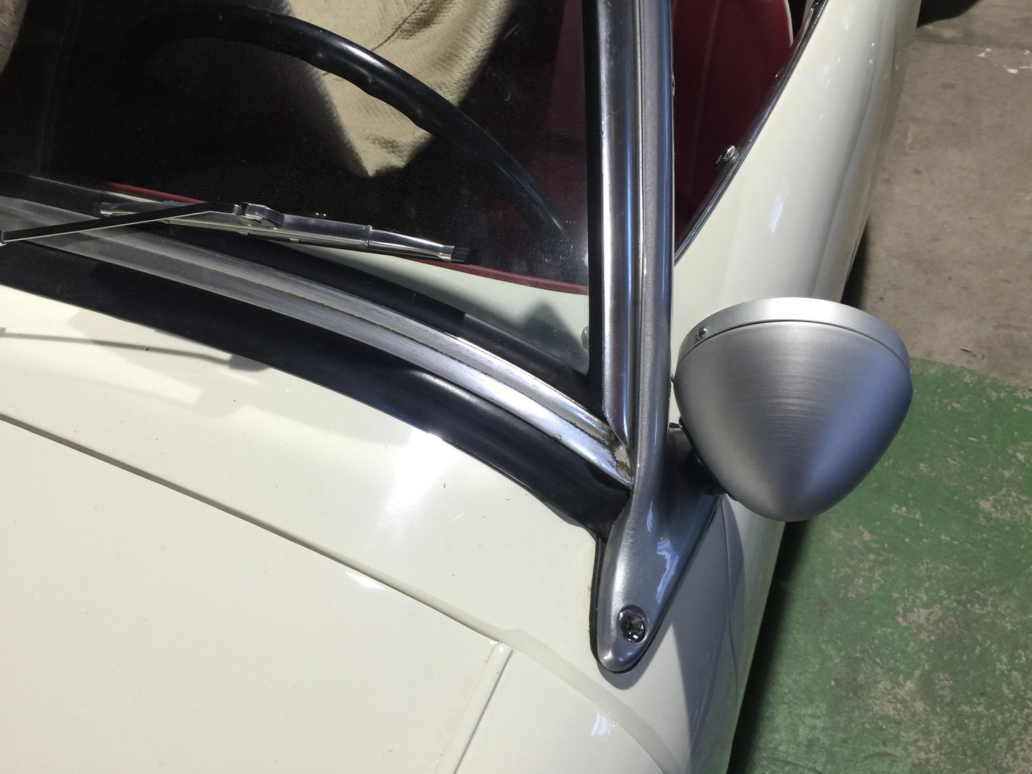 Austin Healey Sprite Windshield Post Raydyot Racing Mirror Exterior - Bugeye