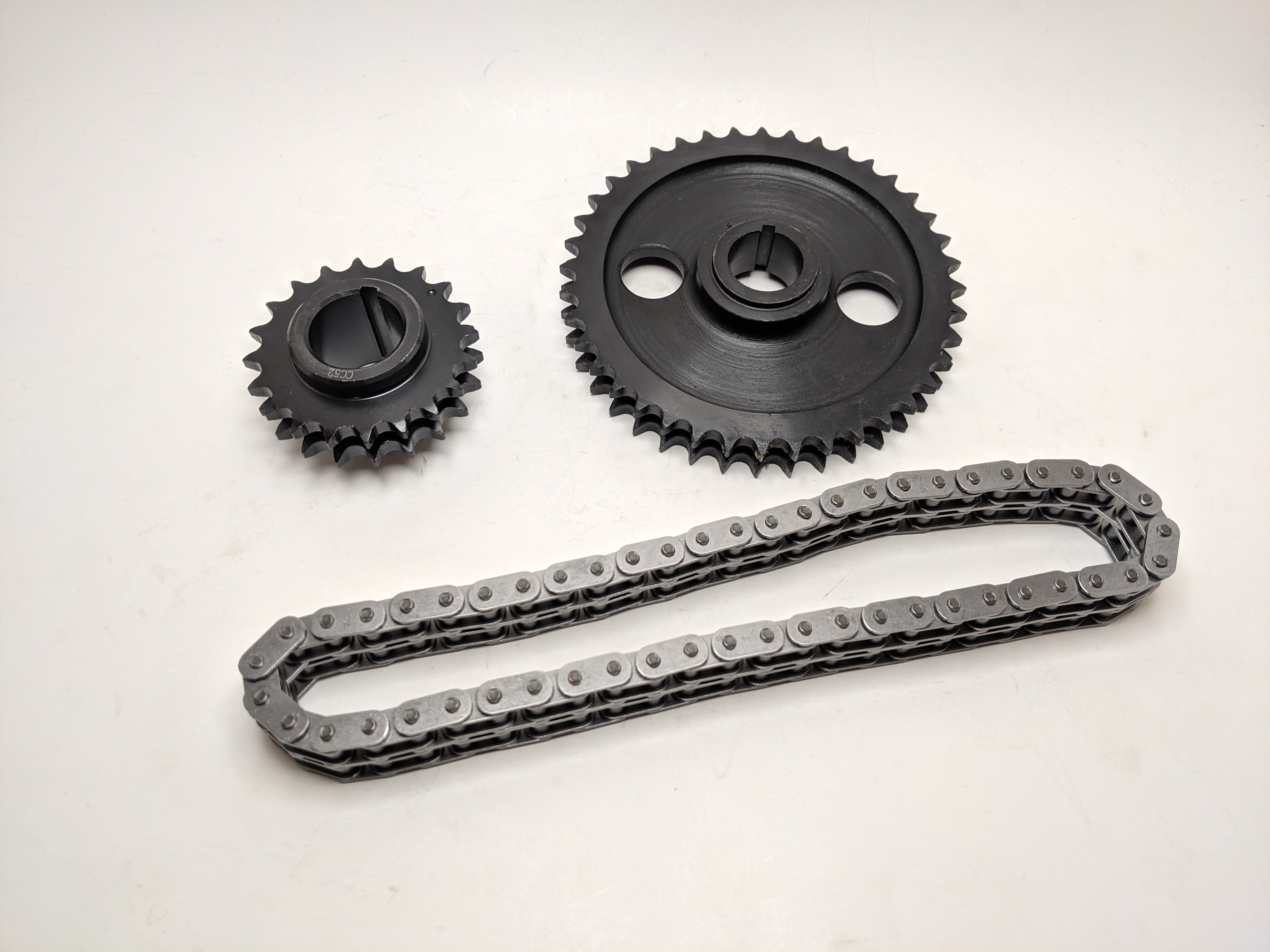 Timing chain shop and gears