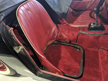 Austin Healey Sprite Passenger seat frame mounting feet (sold individually)  - Bugeye