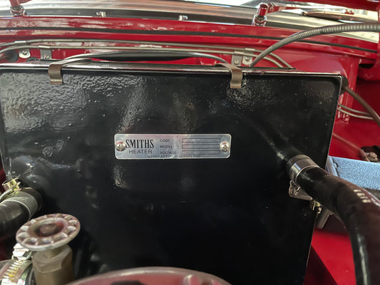 Smith's Heater Box Tag (thru '67)