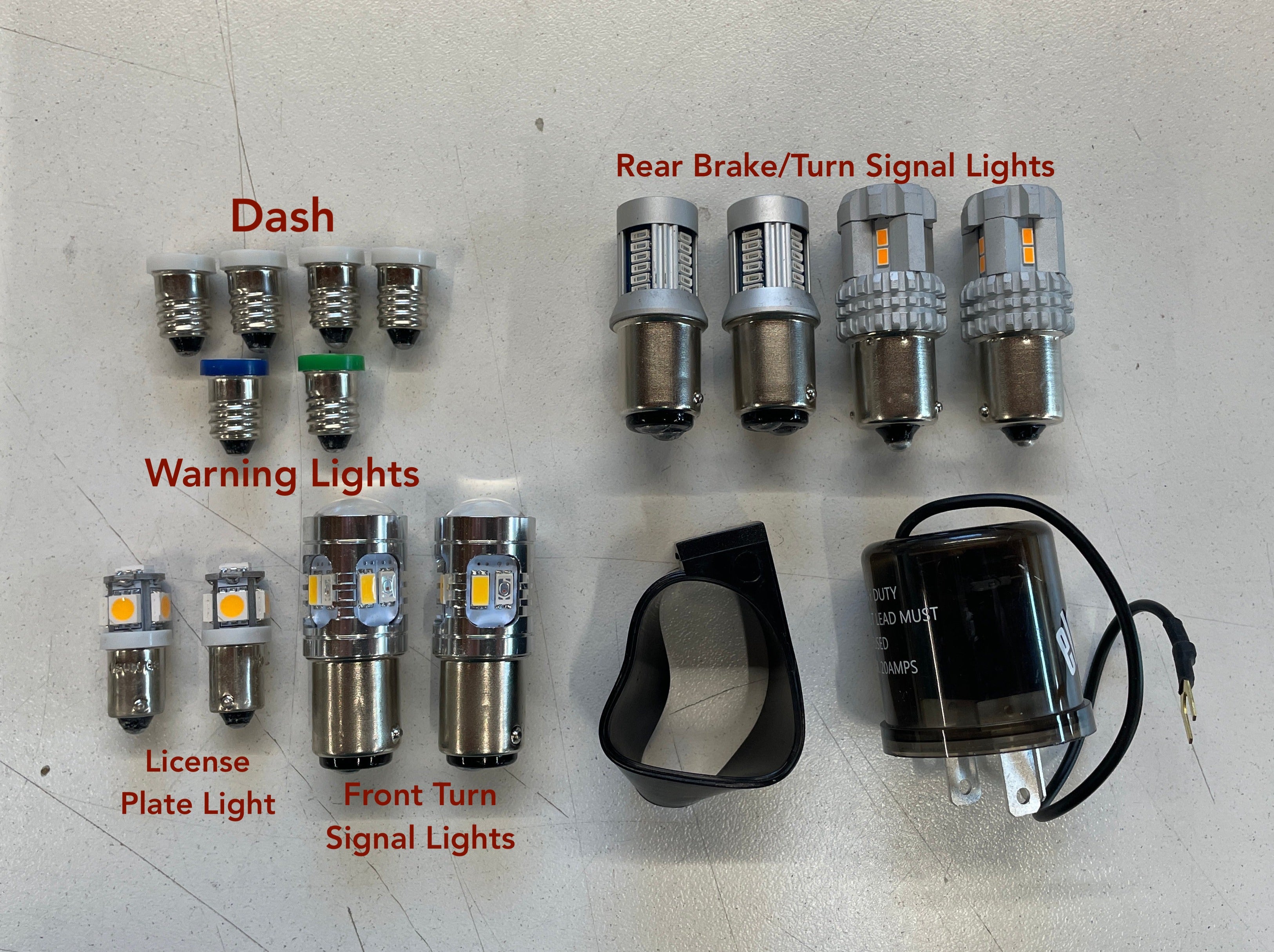LED Bulb Kit (Positive Ground) – Bugeyeguys