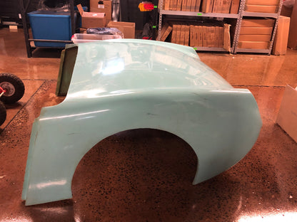 Austin Healey Sprite Bugeye Sprite Mark 1 rear clip, fenders and rear deck, fiberglass  - Bugeye