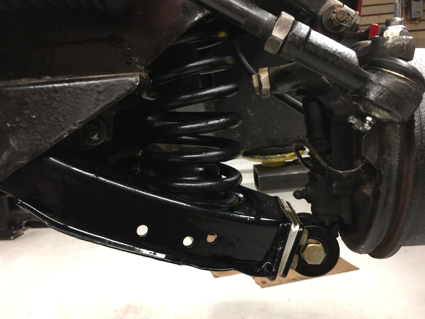 Austin Healey Sprite Camber adjustment is easy with our custom control arm (Sold individually)  - Bugeye