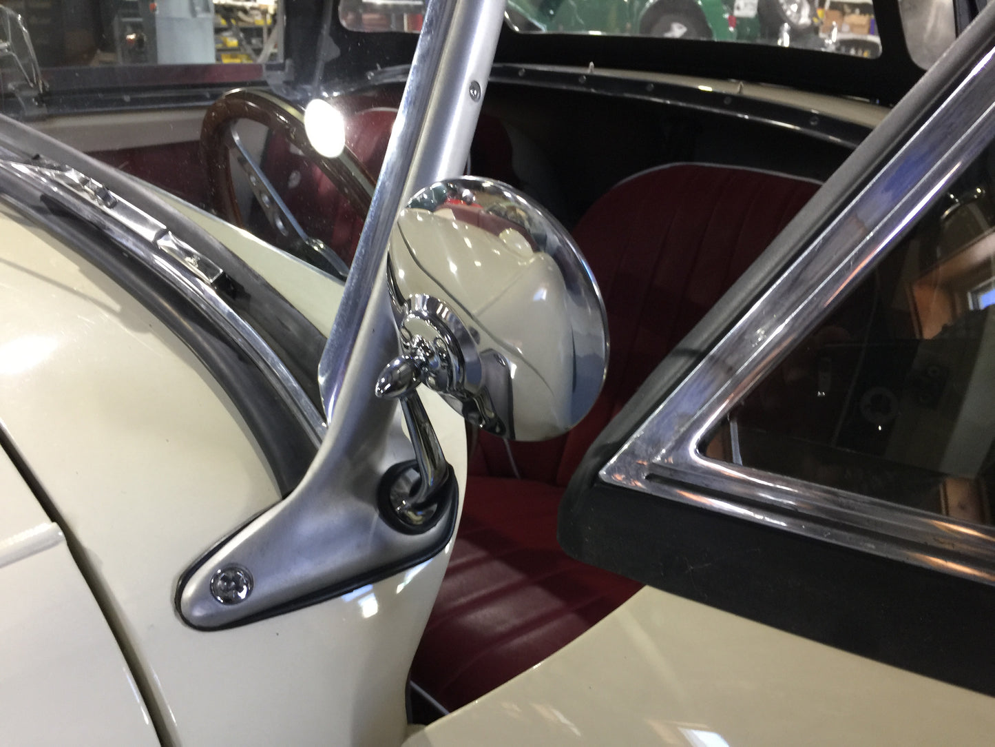 Austin Healey Sprite A pair of side mirrors for windshield posts-no drilling required! Exterior - Bugeye