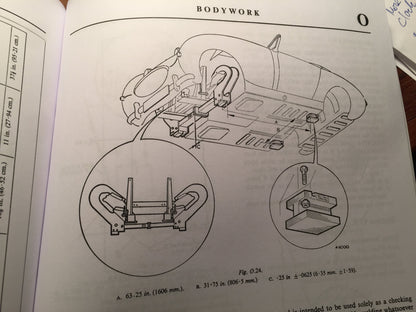 Austin Healey Sprite Austin Healey Sprite MK 1 BMC workshop manual (used)  - Bugeye