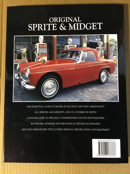 Austin Healey Sprite Original Sprite and Midget Restorers Guide, coffee table book Books - Bugeye