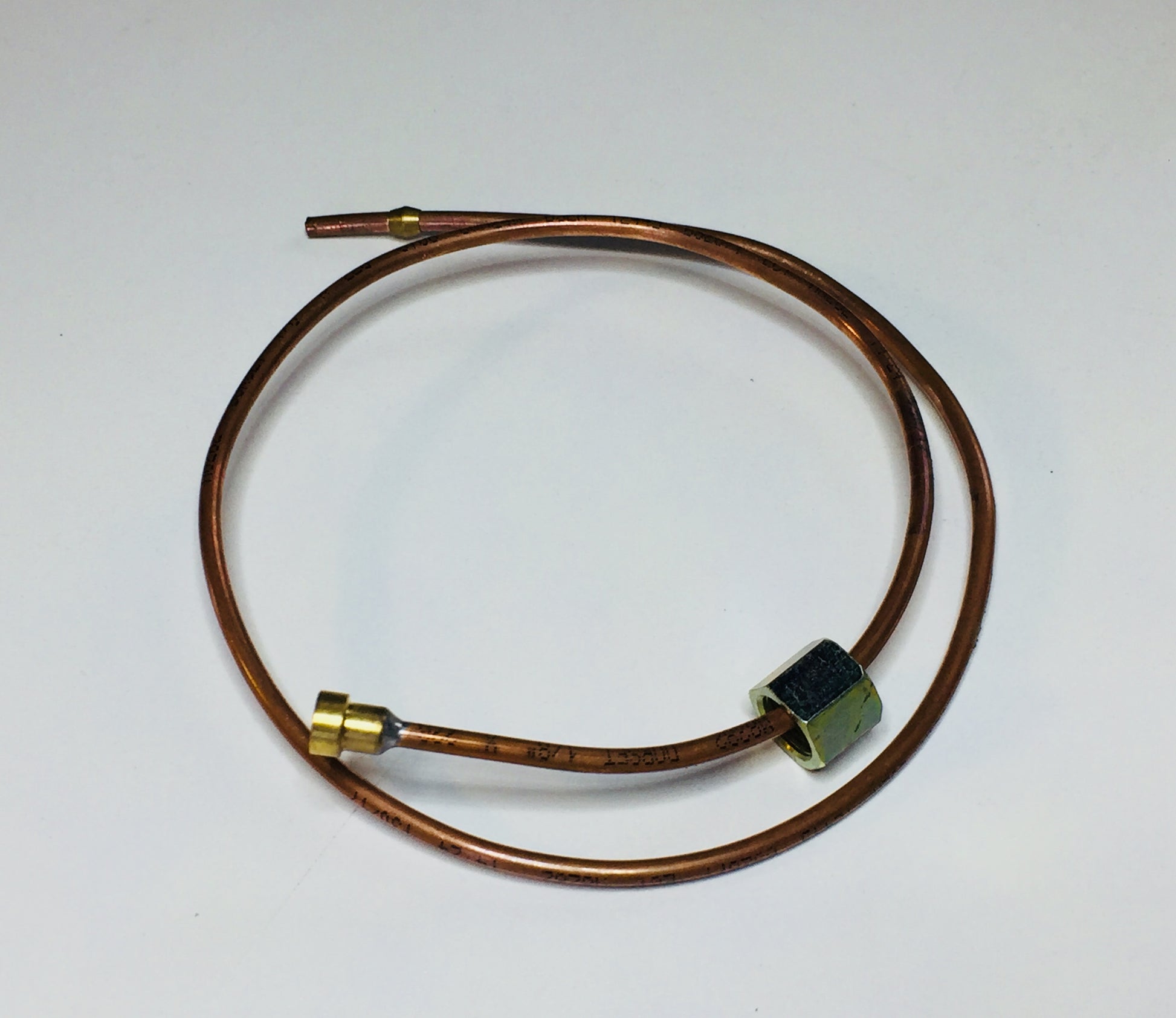 Austin Healey Sprite Oil pressure gauge copper line Mechanical - Bugeye