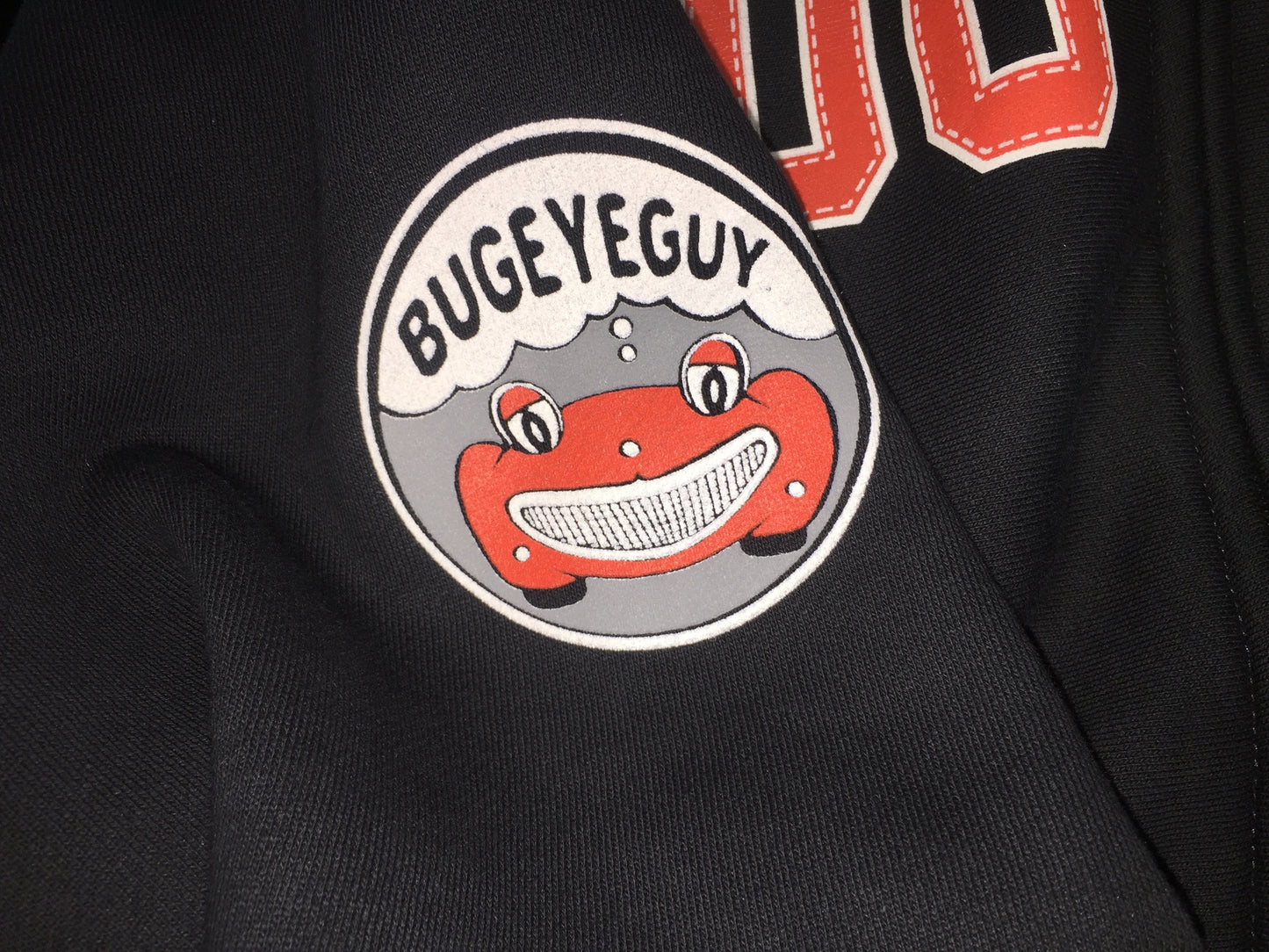 Austin Healey Sprite Bugeye "comfort food" hoodie sweatshirt  - Bugeye