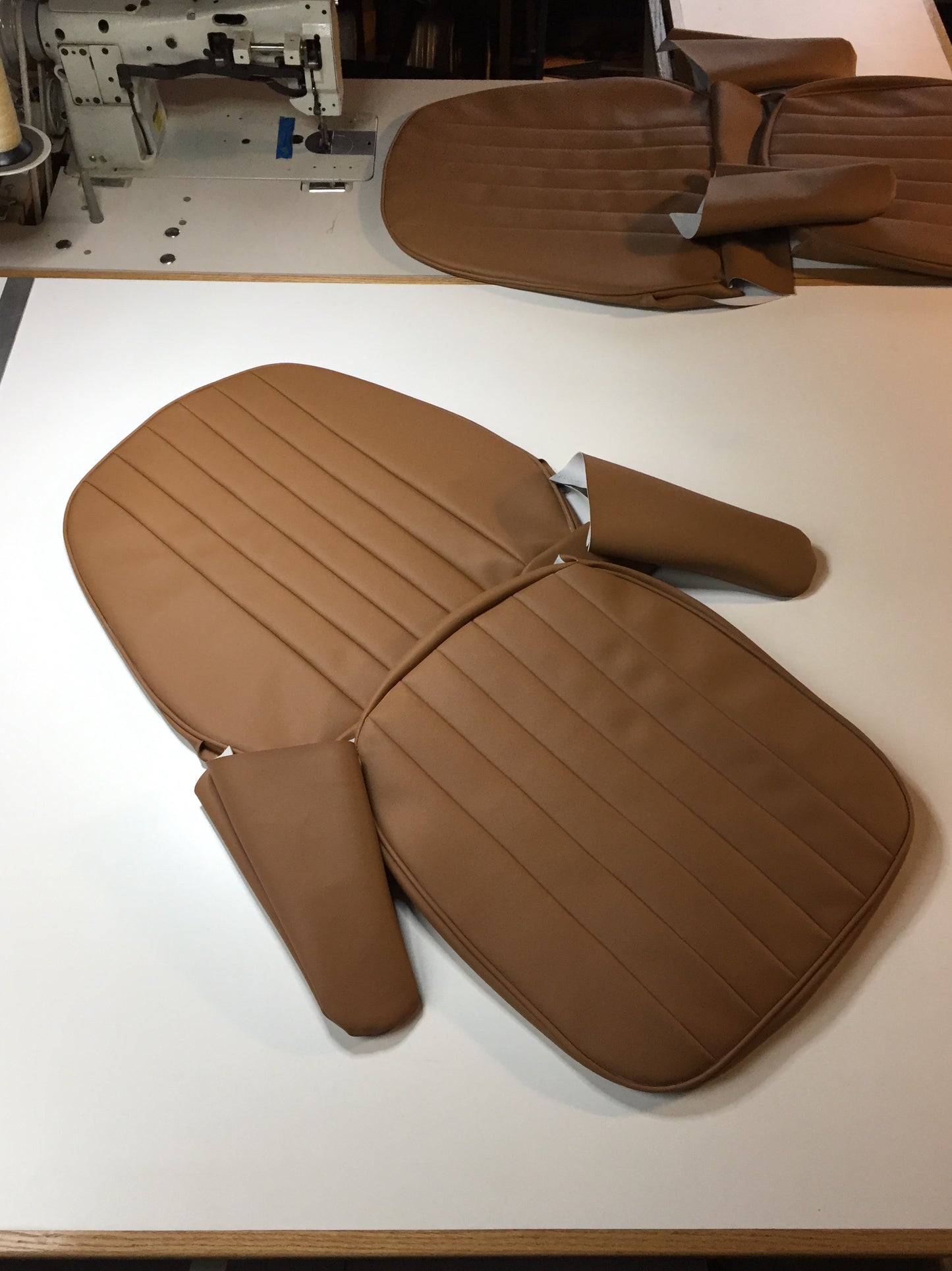 Austin Healey Sprite Vinyl seat cover set Interior - Bugeye