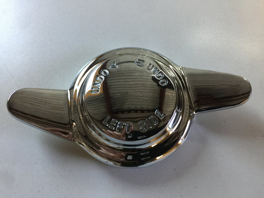 Austin Healey Sprite Two-eared Wire wheel knock-off spinner, coarse or fine thread  - Bugeye