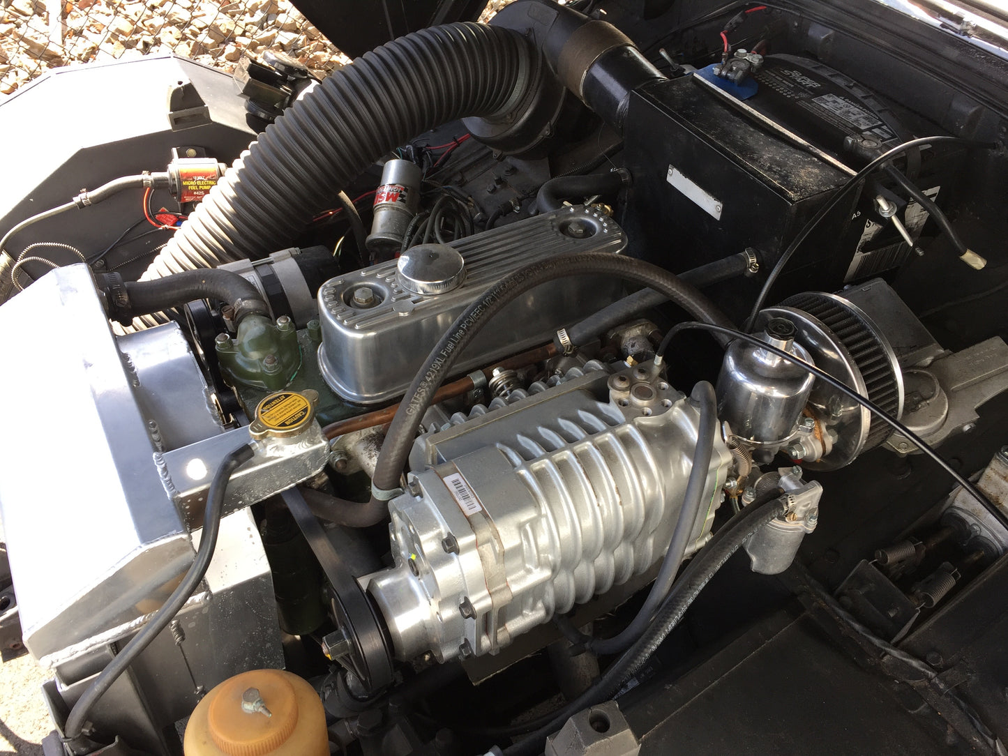 Austin Healey Sprite Spridget Supercharger kit  - Bugeye