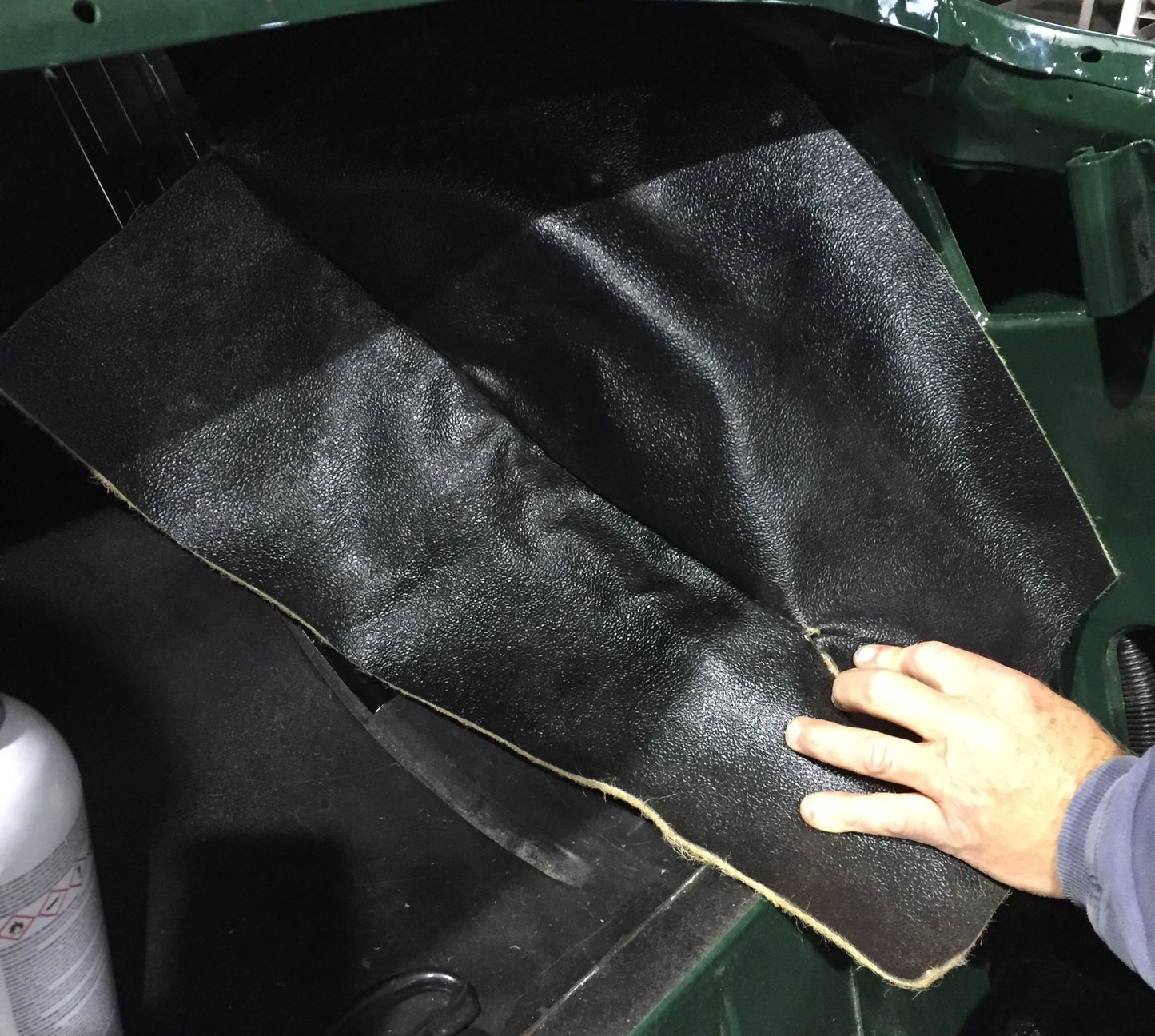 Austin Healey Sprite Rubberized / Hardura trunk mat kit  - Bugeye