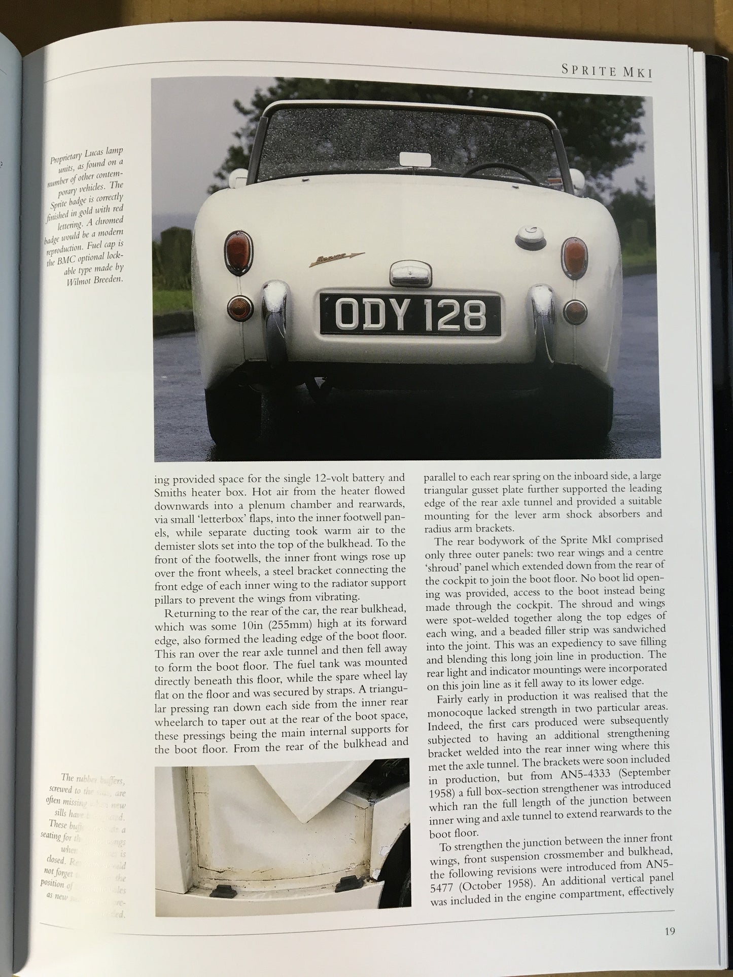 Austin Healey Sprite Original Sprite and Midget Restorers Guide, coffee table book Books - Bugeye