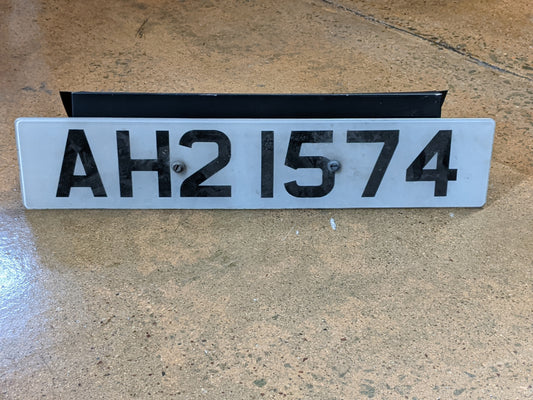 Front License Plate Mount for Bugeyes with no front bumper