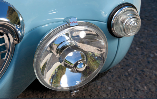 Austin Healey Sprite Lucas Reproduction Sebring Driving Lights (pair) Lighting - Bugeye