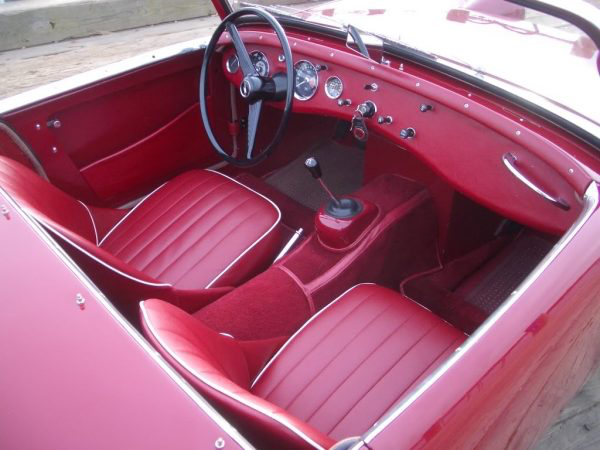 Austin Healey Sprite Bugeyeguy MK1 Sprite carpet deluxe kit (with trunk mat). Interior - Bugeye