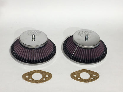 Austin Healey Sprite K&N Air Filters for HS2 Carburetors (sold as a pair) Mechanical - Bugeye